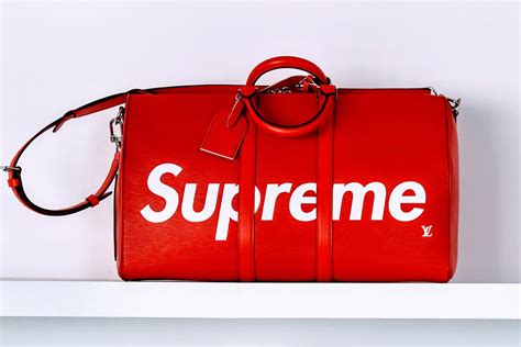 supreme louis vuitton bag
